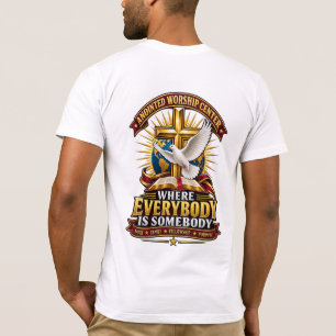 Gesalbtes Worship Center Christliches Glaubens-T-S T-Shirt