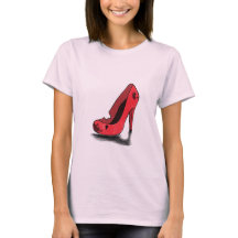 Gesällt und gedrehte hohe Ferse