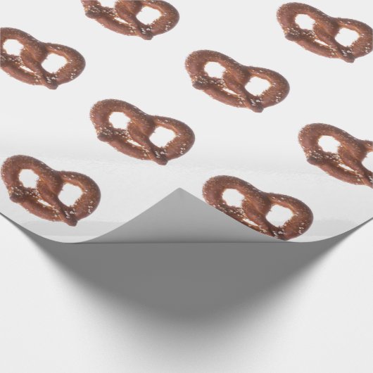 Gesalzene Brezel Geschenkpapier (Ecke)
