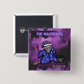 Gesalzene Magier-Schaltfläche Button (Vorne & Hinten)