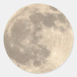 Gesamt11:09 P.M. der Mondfinsternis (1) am 14. Runder Aufkleber