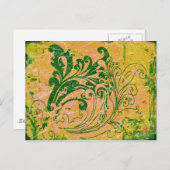 Gesamt 60er postkarte (Vorne/Hinten)