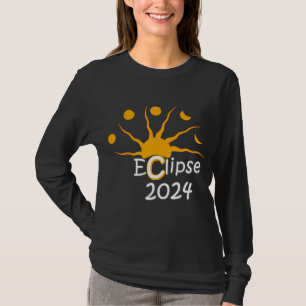 Gesamt Eclipse Over Little Rock, 8. April - 2024 T-Shirt