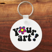 Gesamt IHNEN personalisierte Keyring Bling Schlüsselanhänger (Vorderseite)