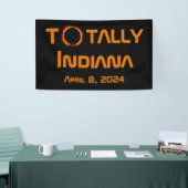 Gesamt Indiana 2024 Solar Eclipse Banner (Messeveranstaltung)