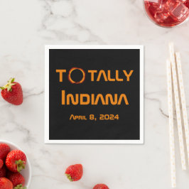 Gesamt Indiana 2024 Solar Eclipse Serviette