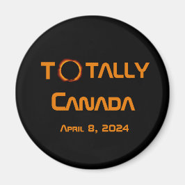Gesamt Kanada 2024 Solar Eclipse Magnet