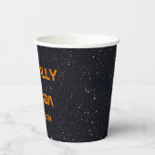 Gesamt Kanada 2024 Solar Eclipse Pappbecher (Links)