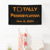 Gesamt Pennsylvania 2024 Solar Eclipse Banner (Insitu)