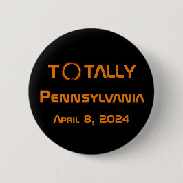 Gesamt Pennsylvania 2024 Solar Eclipse Button
