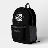 Gesamt schwarz | Personalisiertes Firmenlogo und T
