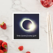 Gesamt Solar 2017 Eclipse Serviette (Beispiel)