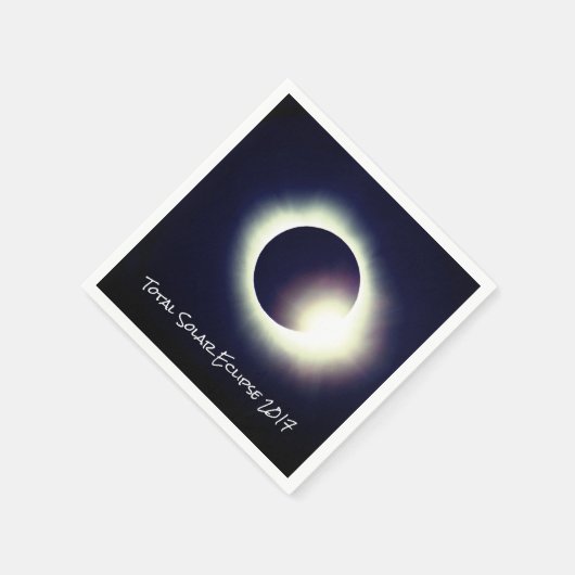 Gesamt Solar 2017 Eclipse Serviette (Ecke)