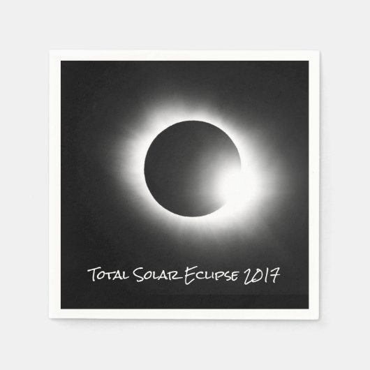 Gesamt Solar 2017 Eclipse Serviette (Vorderseite)