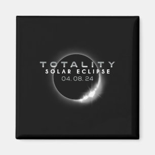 Gesamt Solar Eclipse 04.08.2024 Totalität 1 Magnet
