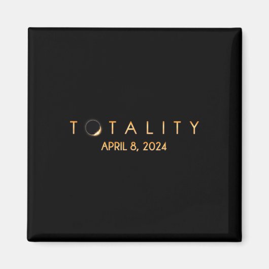 Gesamt Solar-Eclipse 04 08 2024 Totalität Magnet (Vorne)