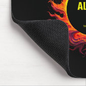 Gesamt Solar Eclipse 2024 Austin Texas Mousepad (Ecke)