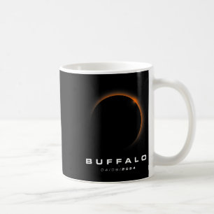 Gesamt Solar Eclipse 2024 - Buffalo Solar Eclipse Kaffeetasse