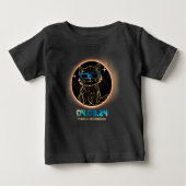 Gesamt Solar-Eclipse 2024 Cat Solar Eclipse Brille Baby T-shirt (Vorderseite)