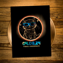 Gesamt Solar-Eclipse 2024 Cat Solar Eclipse Brille