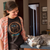 Gesamt Solar-Eclipse 2024 Cat Solar Eclipse Brille T-Shirt