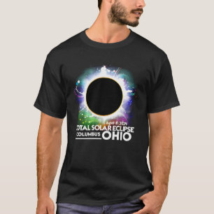 Gesamt Solar Eclipse 2024 Columbus OHIO Totality A T-Shirt