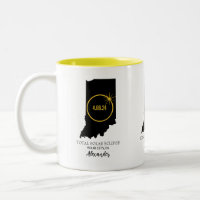 Gesamt Solar Eclipse 2024 Individuelle Name, Stadt