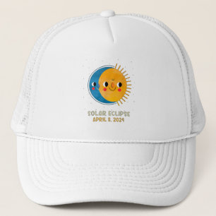 Gesamt Solar-Eclipse 2024 Niedliche Solar-Eclipse- Truckerkappe