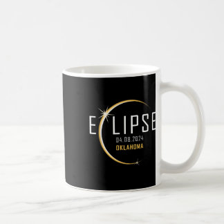 Gesamt Solar Eclipse 2024 Oklahoma America Totalit Kaffeetasse