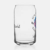 Gesamt Solar Eclipse 2024 Schwangerschaftsankündig Dosenglas (Rechts)