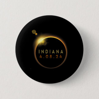Gesamt Solar Eclipse 2024 Totality Indiana Button