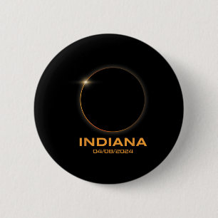 Gesamt Solar Eclipse 2024 Totality Indiana Button