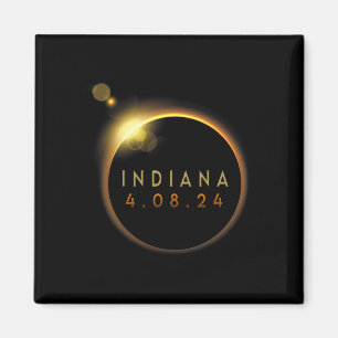 Gesamt Solar Eclipse 2024 Totality Indiana Magnet