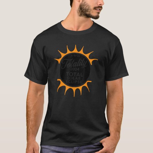 GESAMT SOLAR ECLIPSE 8. April 2024 Totality USA Am T-Shirt (Vorderseite)