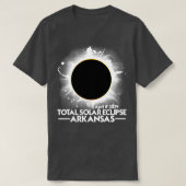 Gesamt Solar Eclipse Arkansas 2024 Amerika Eclipse T-Shirt (Design vorne)