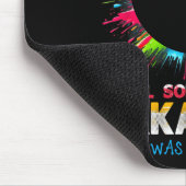 Gesamt Solar Eclipse Arkansas 2024 Farbiges Totali Mousepad (Ecke)
