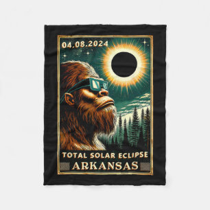 Gesamt Solar Eclipse Arkansas - Bigfoot Eclipse Gl Fleecedecke