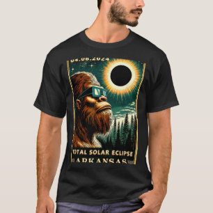 Gesamt Solar Eclipse Arkansas - Bigfoot Eclipse Gl T-Shirt