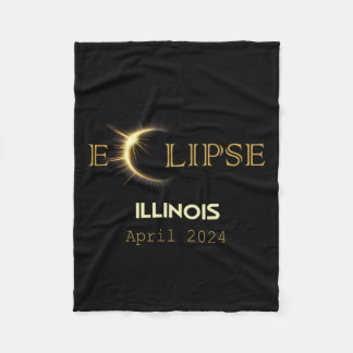 Gesamt Solar Eclipse Illinois Totality 8. April 20 Fleecedecke