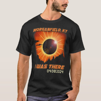 Gesamt Solar Eclipse Mountain Wandern Morganfield  T-Shirt