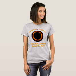 Gesamt Solar Eclipse (Scottsbluff, Nebraska) T-Shirt