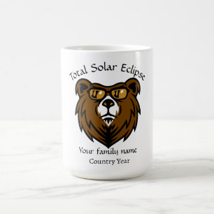 Gesamt Solar Eclipse Spanien 2026 Zoll Kaffeetasse