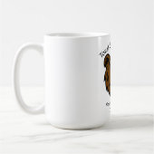Gesamt Solar Eclipse Spanien 2026 Zoll Kaffeetasse (Links)