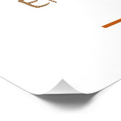 Gesamt Solar Eclipse Spanien Custom 2026 Poster (Ecke)