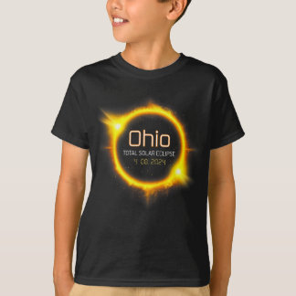 Gesamt Solar Eclipse Spring America April 04.08.24 T-Shirt