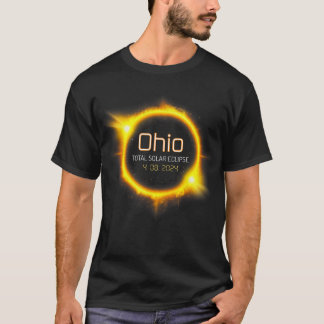 Gesamt Solar Eclipse Spring America April 04.08.24 T-Shirt