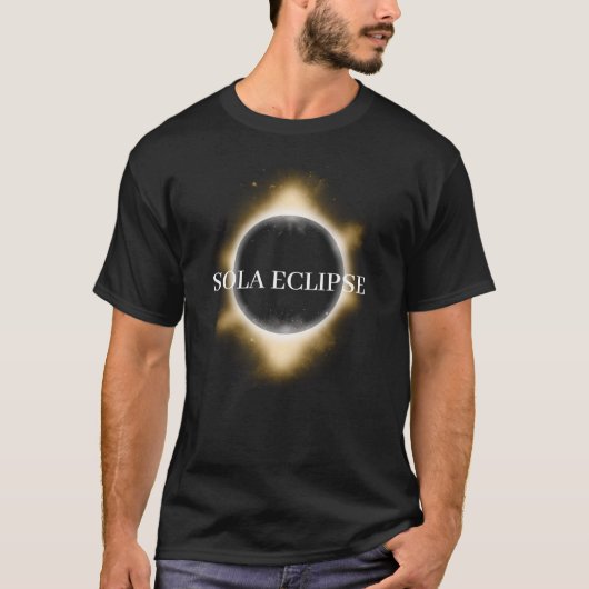 Gesamt Solar Eclipse Sun 8. April 2024 T-Shirt (Vorderseite)