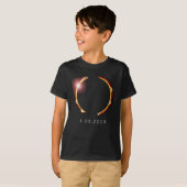 Gesamt Solar Eclipse Sun 8. April 2024 T-Shirt (Vorne ganz)