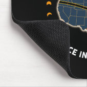 Gesamt-Solaranlage 2024 zweimal im Jahr 2017 Mousepad (Ecke)