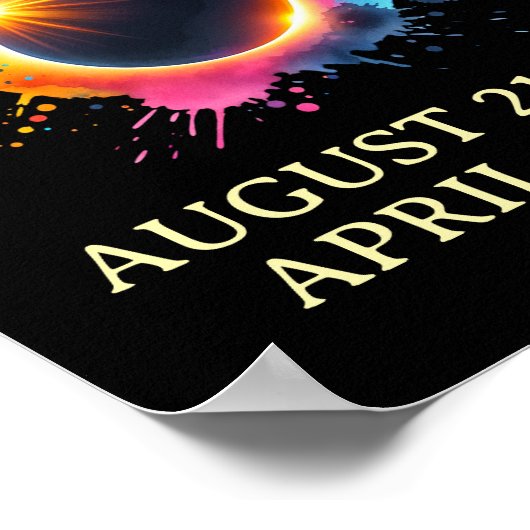 Gesamt-Solaranlage 2024 zweimal in Lebensdauer Poster (Ecke)